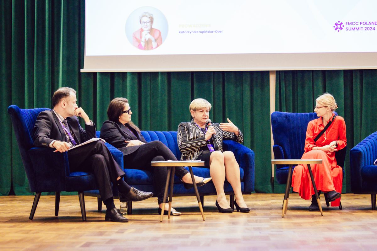 Panel ekspertów na EMCC Poland Summit 2024